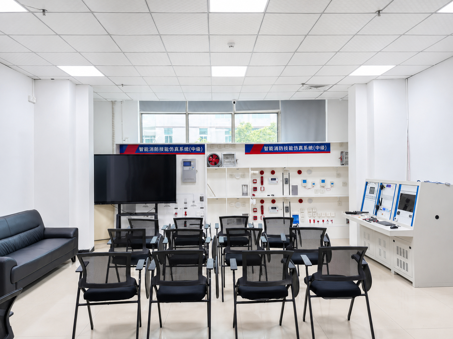 凌消学堂深圳校区消防设施操作员实训教室